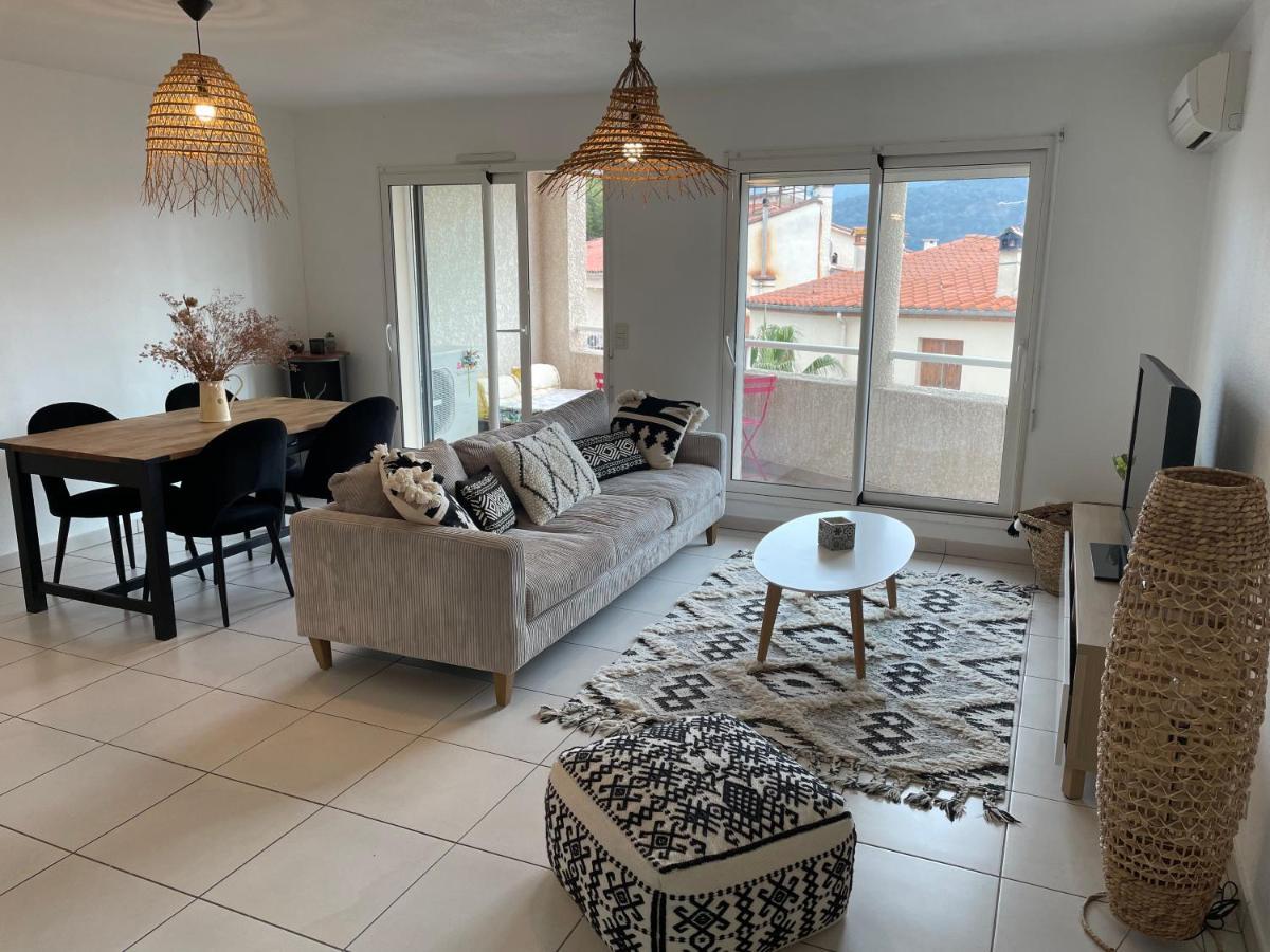 Appartement T3 Climatise,Balcon, Classe 3 Etoiles Le Boulou Eksteriør bilde