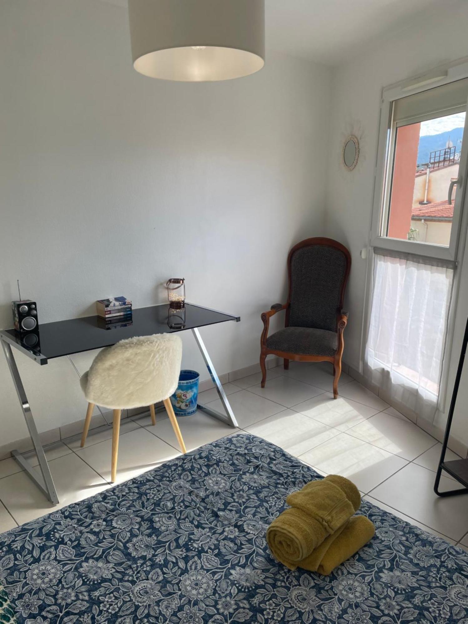 Appartement T3 Climatise,Balcon, Classe 3 Etoiles Le Boulou Eksteriør bilde